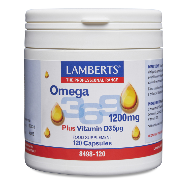 Lamberts Omega 3 6 9 1200mg 120 caps